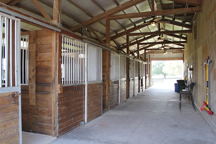 Barn with 12'x12' Stalls