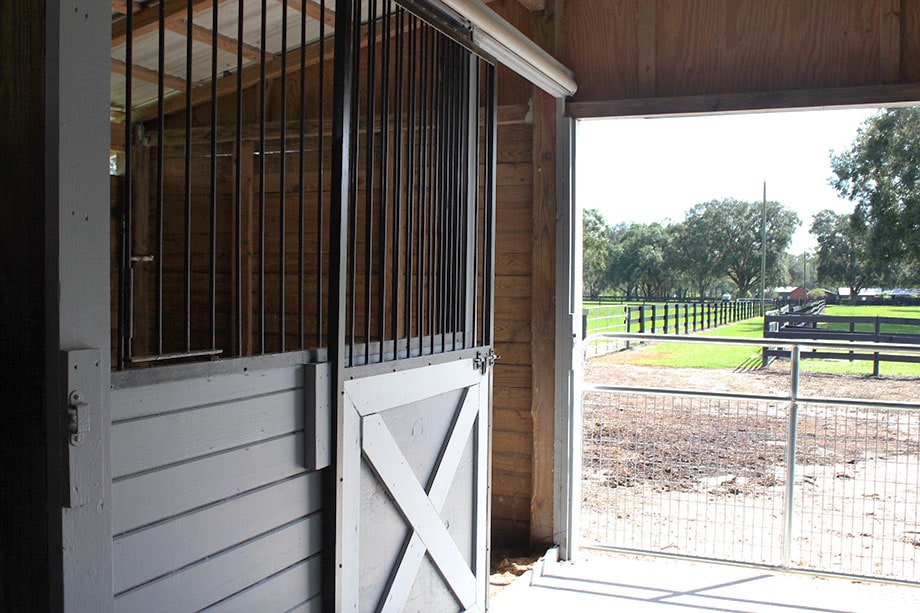 horse stable Stall 10'x12'